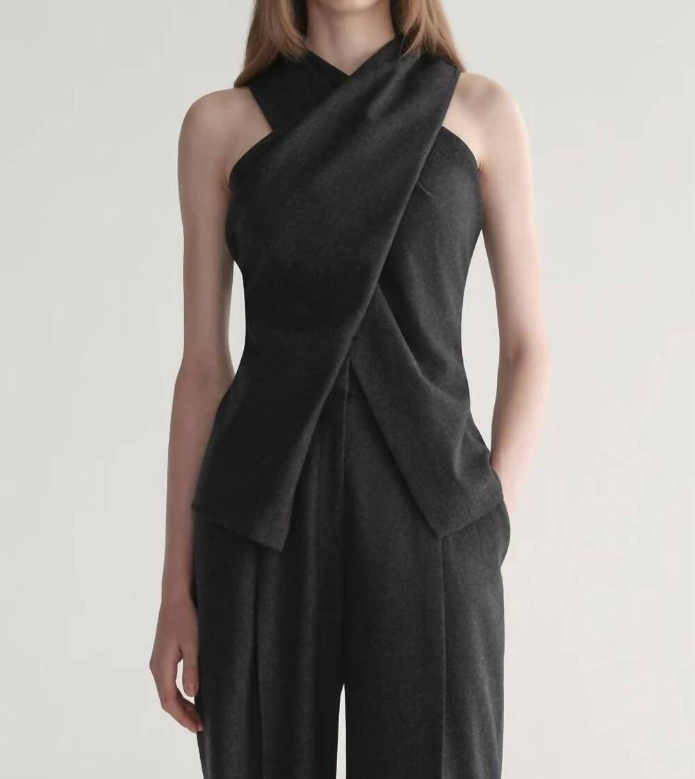 NEW A.L.C. tess top in charcoal